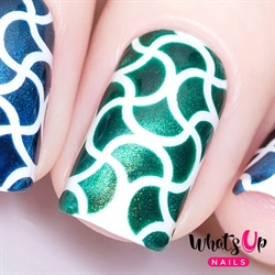 Squiggles Stencils, 2 ark, (24 stk) Whats Up Nails