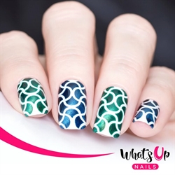 Squiggles Stencils, 2 ark, (24 stk) Whats Up Nails