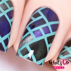 Stained Glass Stencils, 2 ark, (24 stk) Whats Up Nails