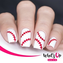 Stitches Stencils, 2 ark, (24 stk) Whats Up Nails