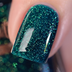 Teal Good Moment, Frosted Tip, Whats Up Nails