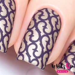 Thorns Stencils, 2 ark, (24 stk) Whats Up Nails