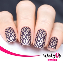 Thorns Stencils, 2 ark, (24 stk) Whats Up Nails