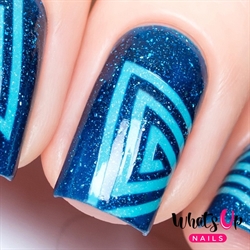 Triangle Spiral Tape, 2 ark, (80 stk) Whats Up Nails