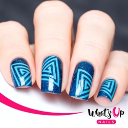 Triangle Spiral Tape, 2 ark, (80 stk) Whats Up Nails
